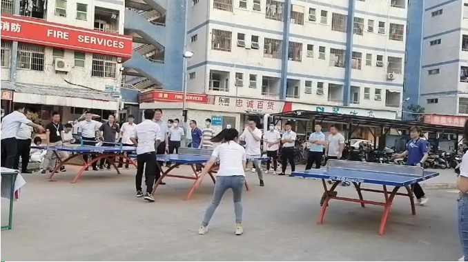 “乒”出拼搏，“乓”出快樂，倍特力乒乓球比賽精彩落幕。
