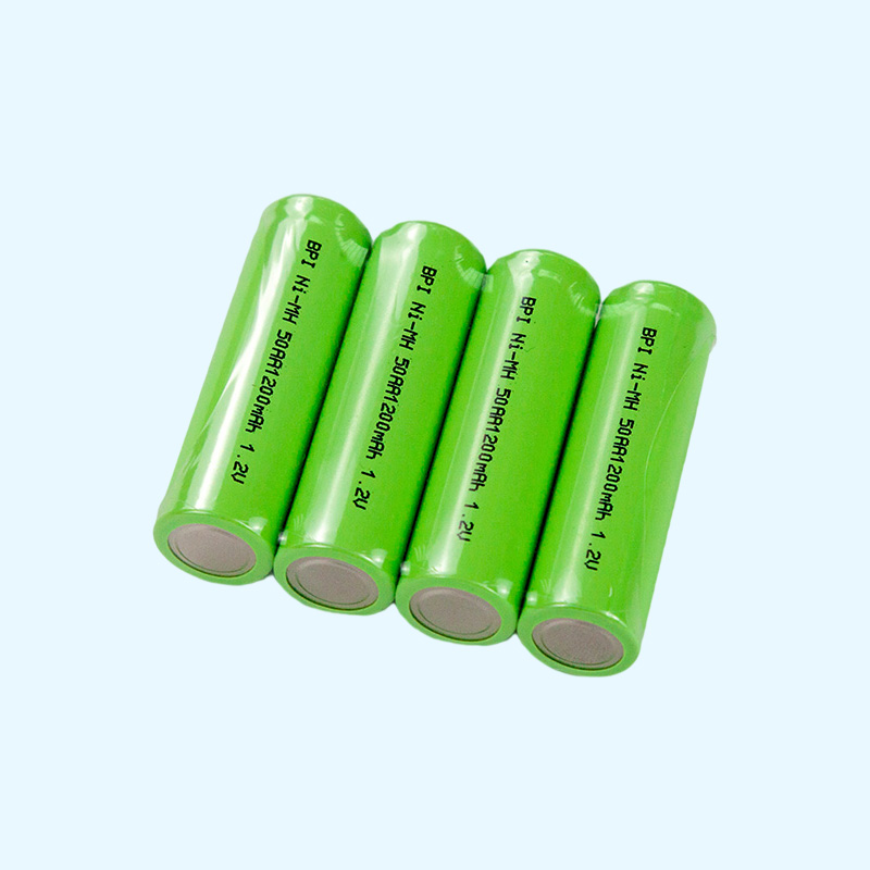 鎳氫電池50AA1200毫安,5號(hào)充電電池,兒童玩具太陽(yáng)能燈智能門(mén)鎖電池廠(chǎng)家