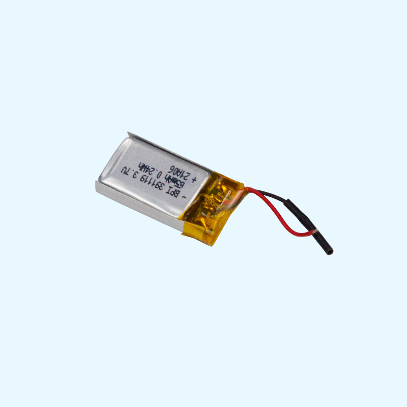 391119-50mah 3.7v藍(lán)牙耳機(jī)，藍(lán)牙充電盒鋰電池，藍(lán)牙小音箱聚合物電池