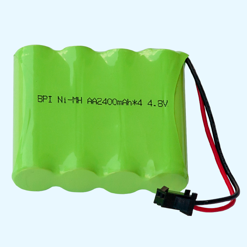 鎳氫電池5號(hào)4.8V 49AA2400mAh*4，遙控玩具攀爬車玩具車充電電池組,安全,循環(huán)壽命長(zhǎng),低內(nèi)阻