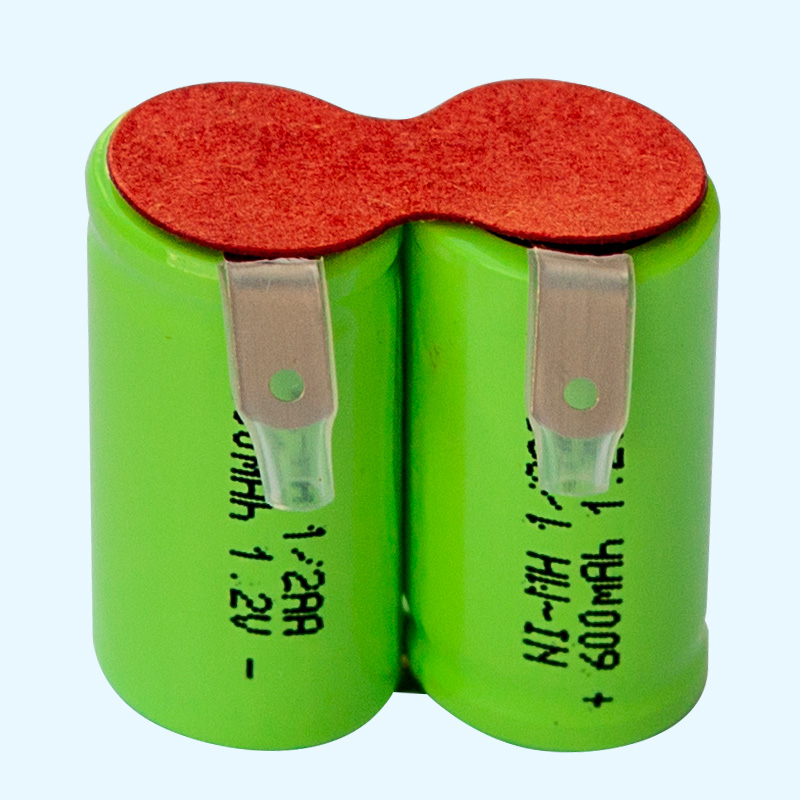 須刀充電電池，1/2AA600mAh*2鎳氫電池組,安全,循環(huán)壽命長,低內(nèi)阻,大電流,小體積
