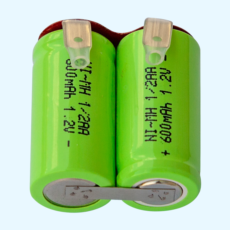 須刀充電電池，1/2AA600mAh*2鎳氫電池組,安全,循環(huán)壽命長,低內(nèi)阻,大電流,小體積