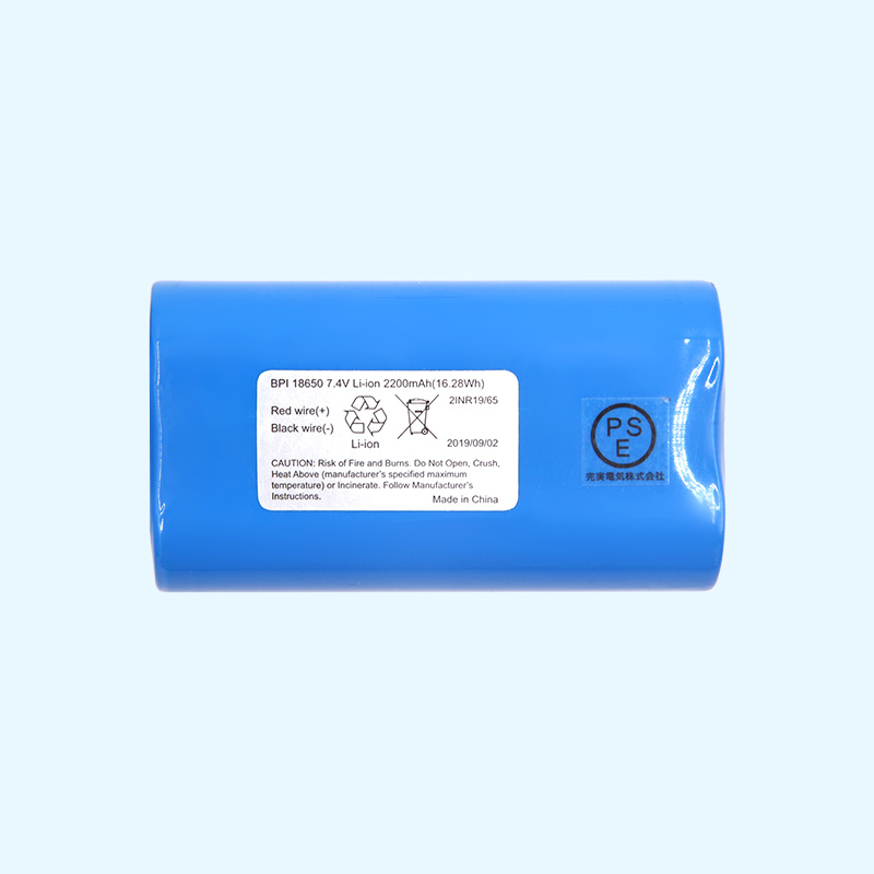 測繪儀鋰電池18650-2S/2200mAh，18650圓柱電池應(yīng)用于智能鎖太陽能路燈