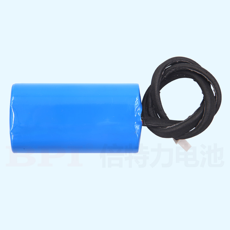 測繪儀鋰電池18650-2S/2200mAh，18650圓柱電池應(yīng)用于智能鎖太陽能路燈