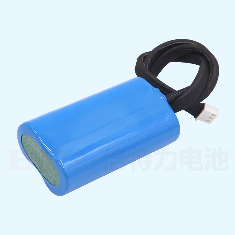 測繪儀鋰電池18650-2S/2200mAh，18650圓柱電池應(yīng)用于智能鎖太陽能路燈